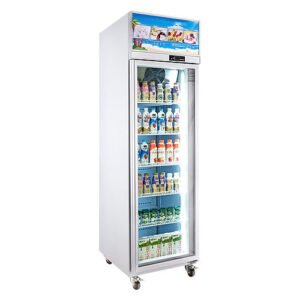 Top mount 1 door fridge